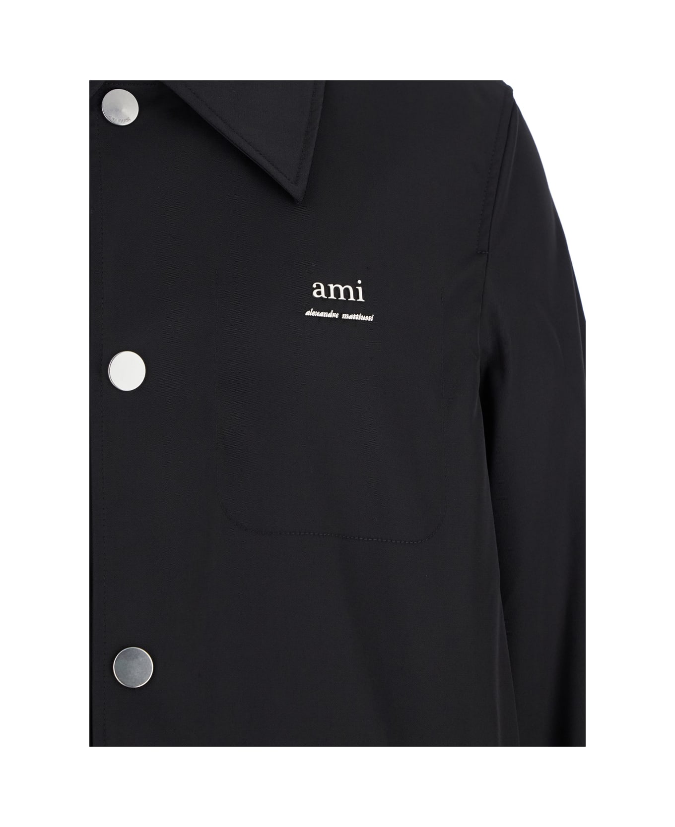 Ami Alexandre Mattiussi Ami Raincoat - Black