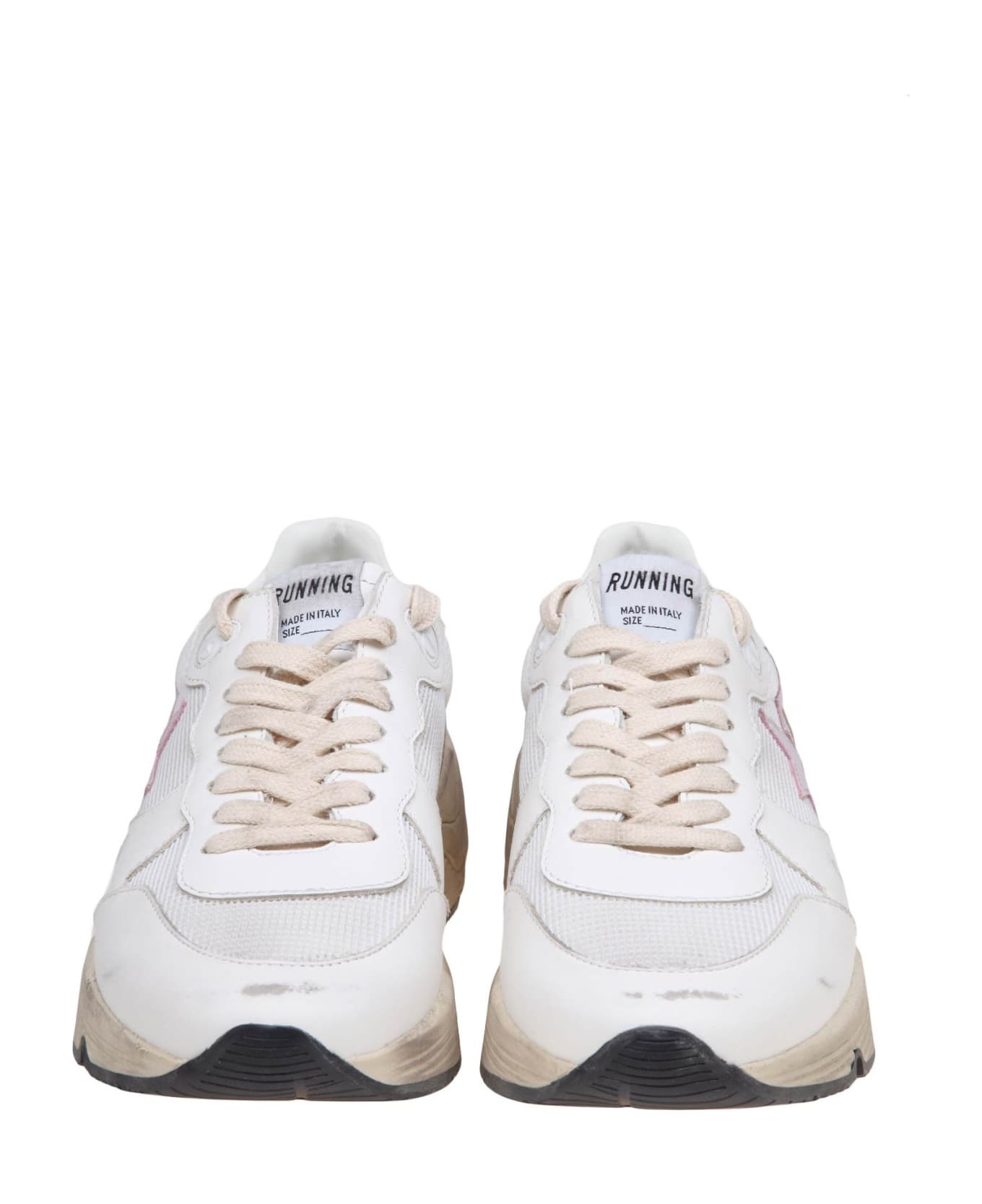 Golden Goose Running Sole Sneakers - White スニーカー