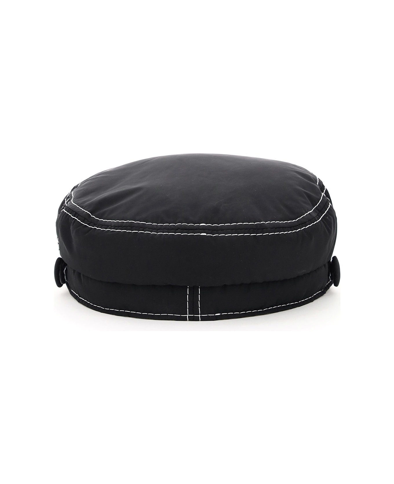 Maison Michel New Abby Nylon Sailor Cap - BLACK 帽子
