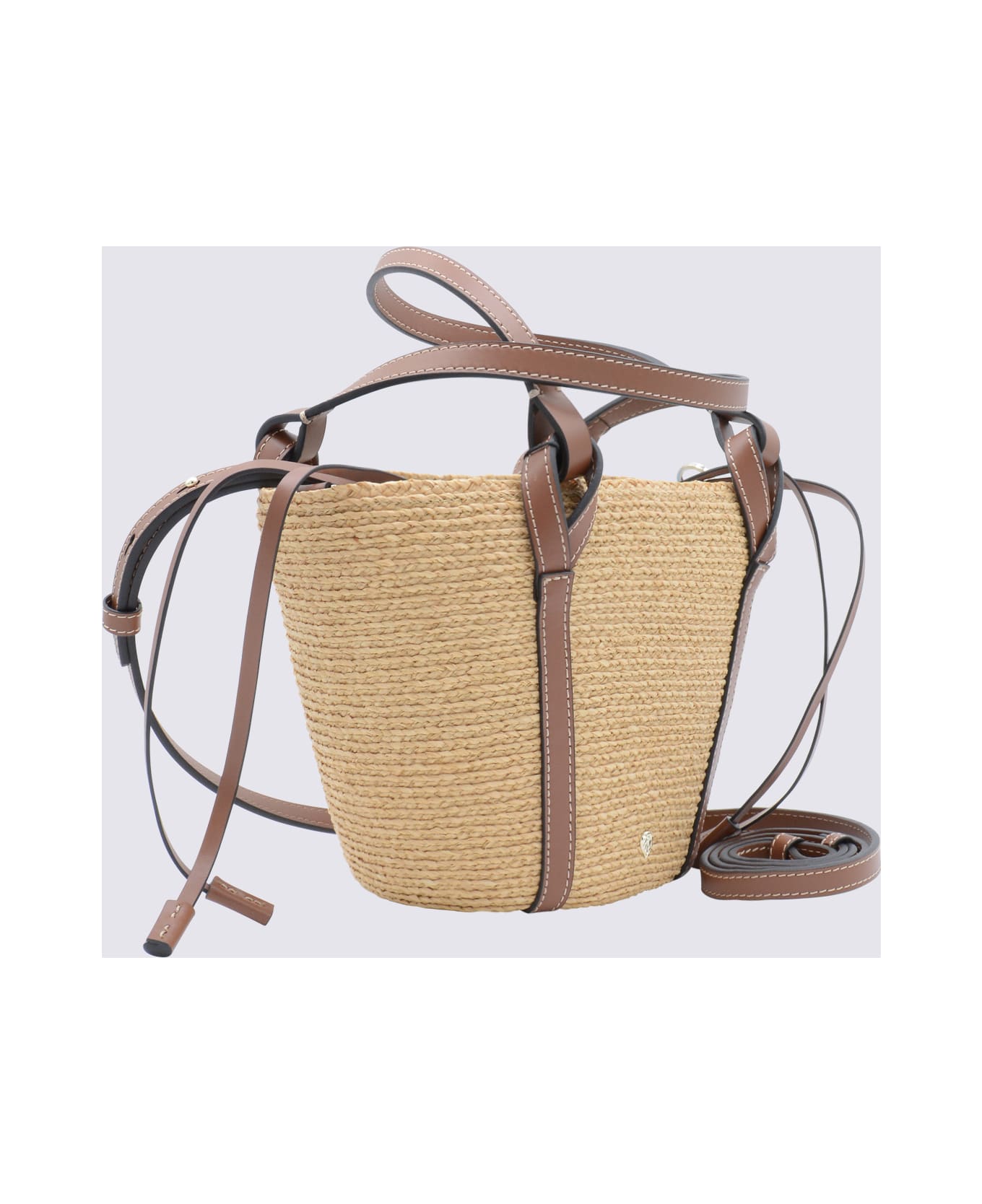 Helen Kaminski Natural Raffia Satchel