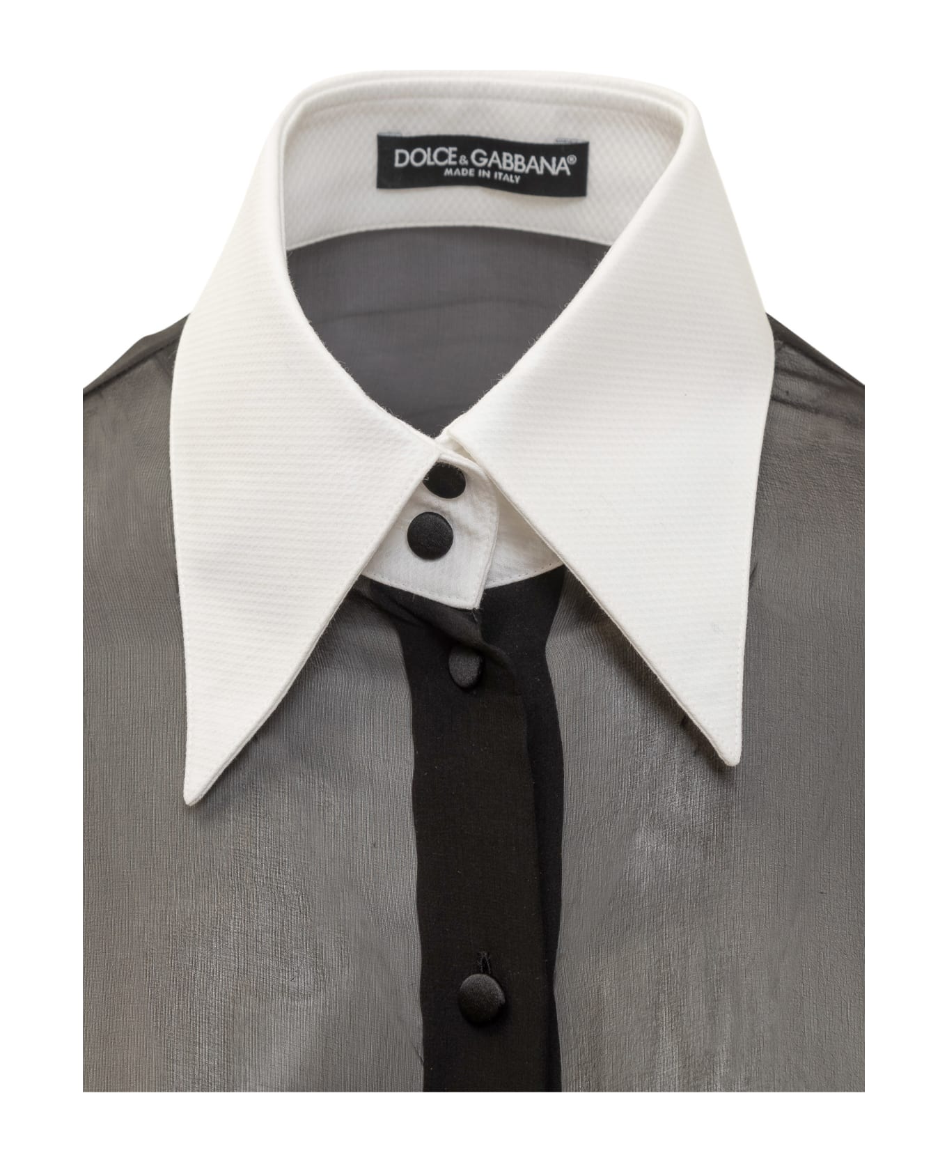 Dolce & Gabbana Silk Shirt - NERO