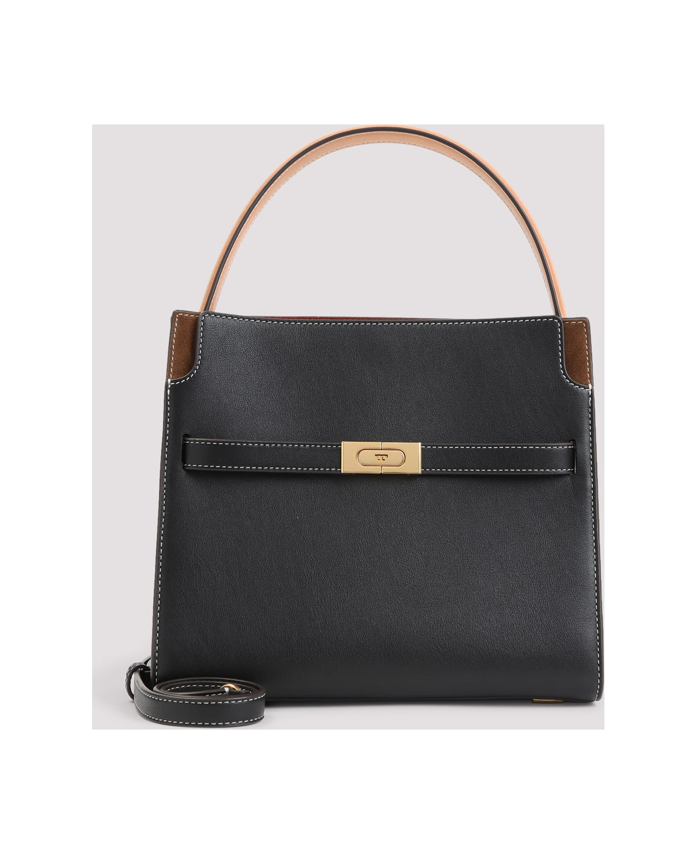 Tory Burch Lee Small Shoulder Bag - Black