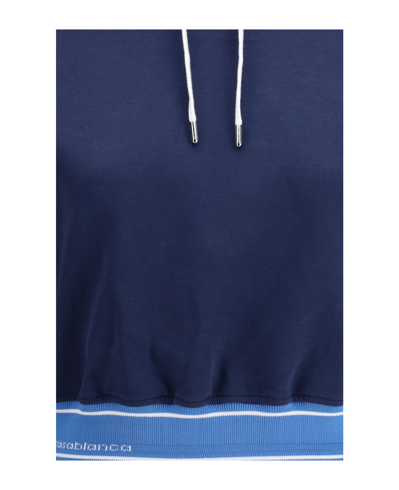 Casablanca Cropped Hoodie