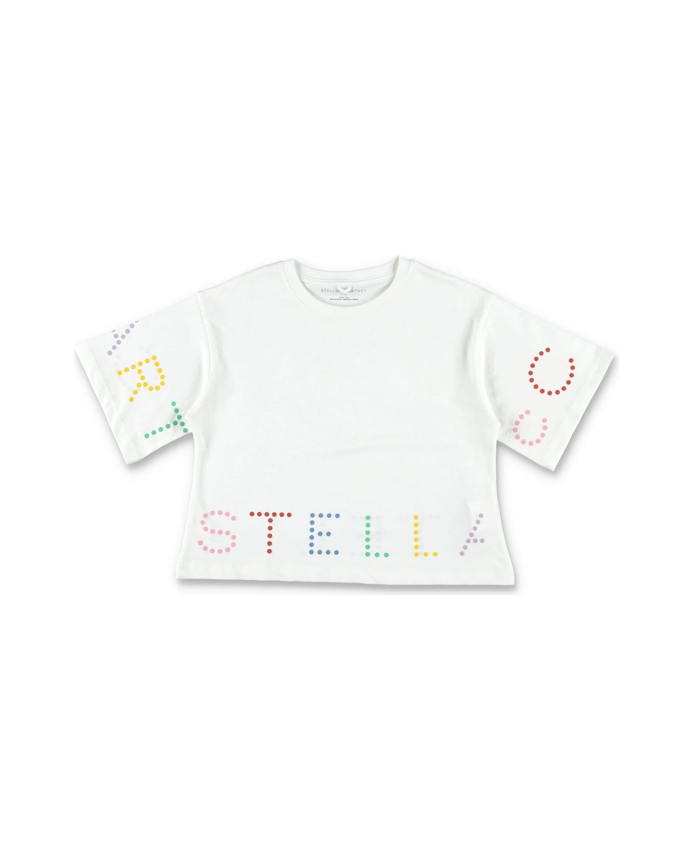 Stella McCartney Logo-printed Crewneck T-shirt - White