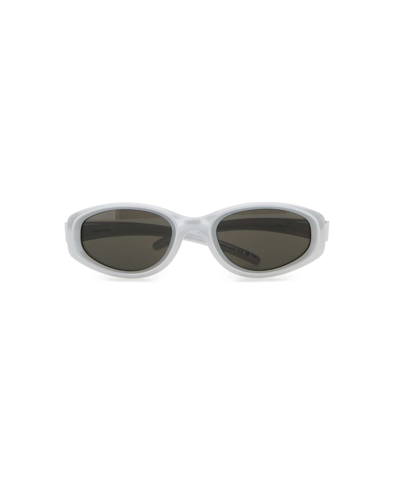 Bottega Veneta Light Grey Acetate Sunglasses - Multicolor