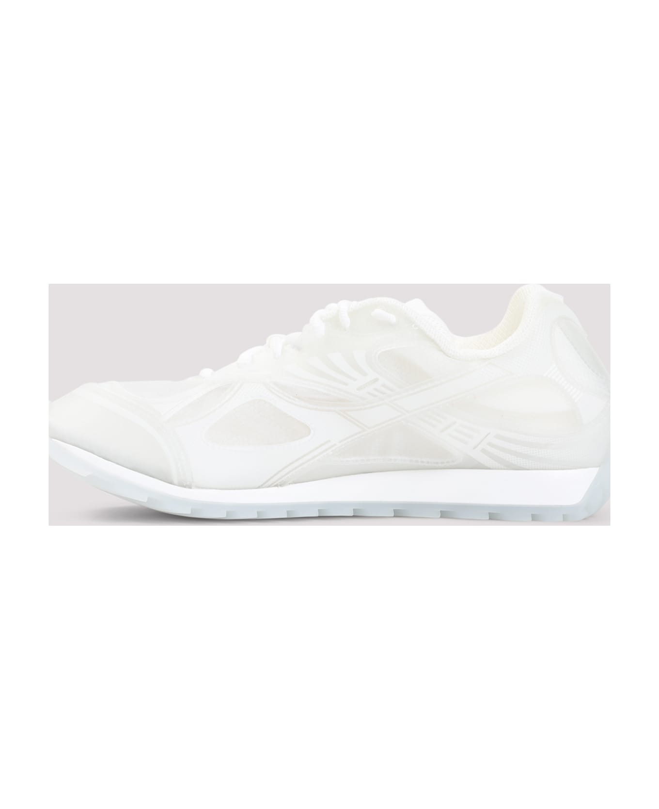 Bottega Veneta Orbit Sneakers - Glass White