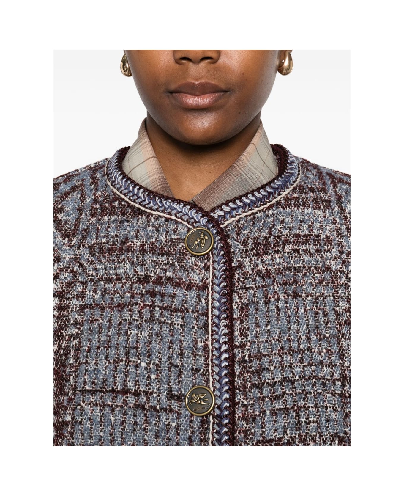 Etro Knee-length Coat - Grey