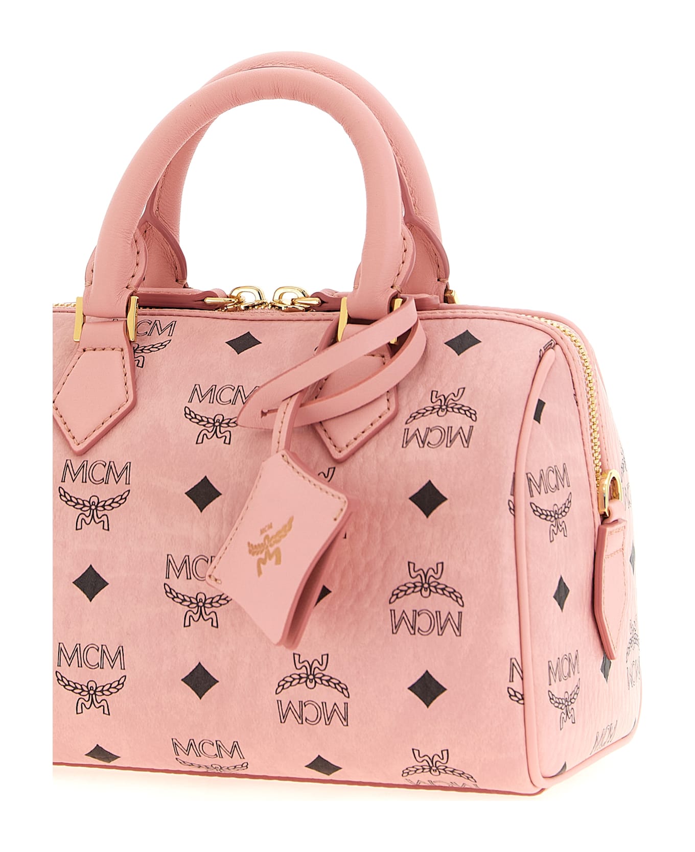 MCM 
ella Boston
 Handbag - PINK