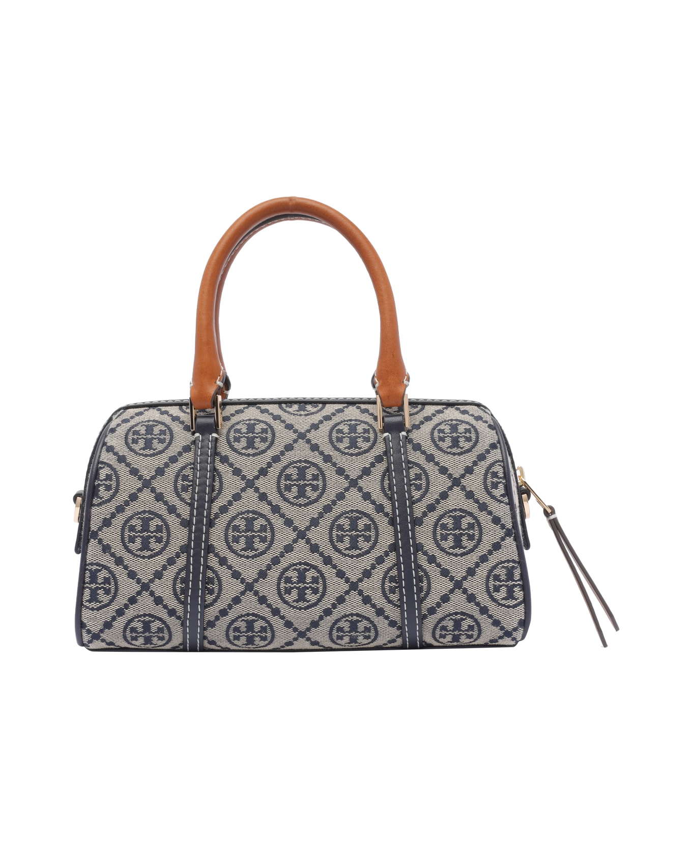Tory Burch Mini T Monogram Barrel Bag - Blue