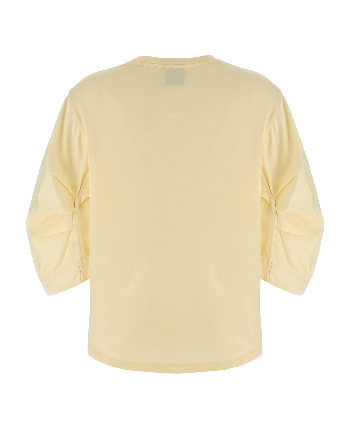 (nude) Cotton T-shirt - Beige