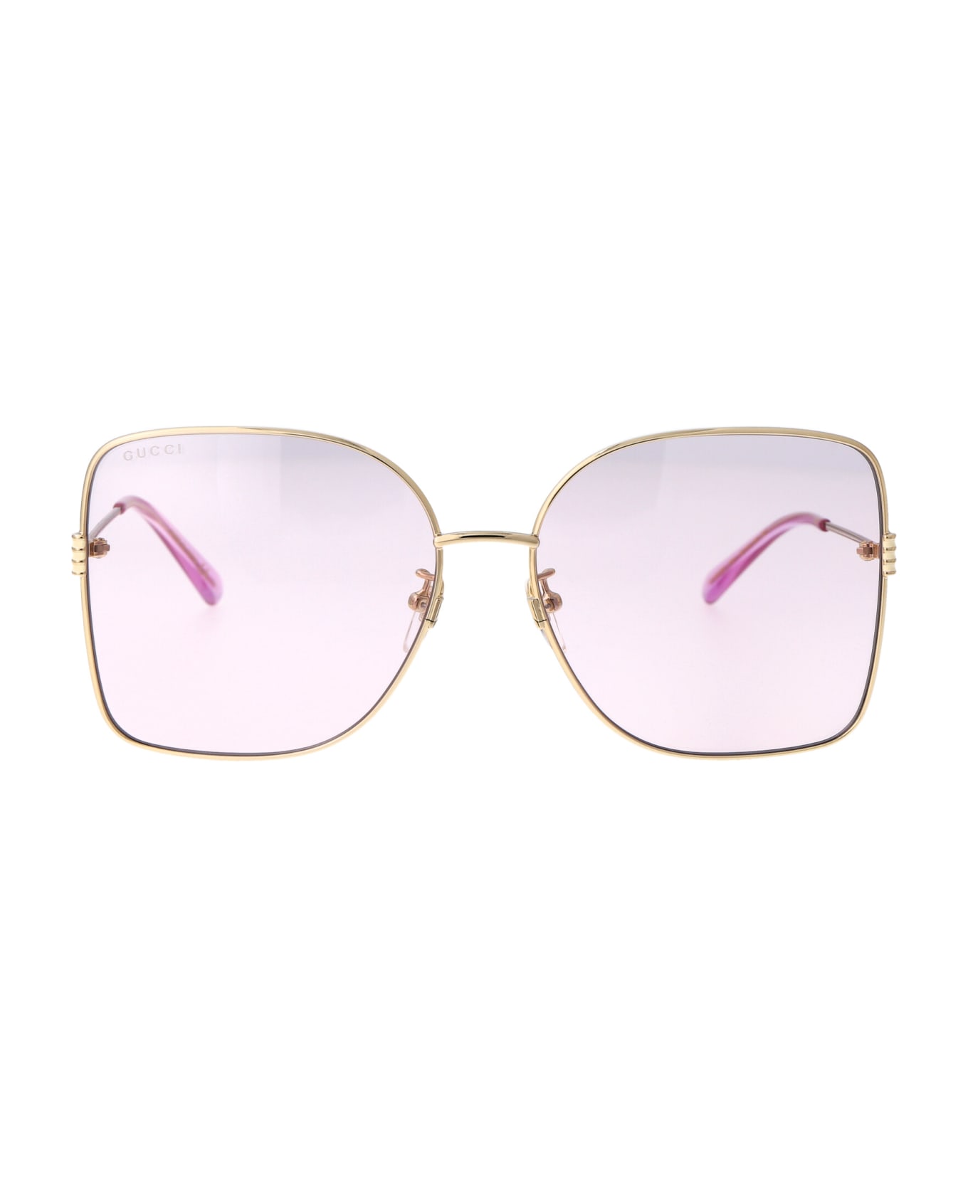 Gucci Eyewear Gg1282sa Sunglasses - 004 GOLD GOLD PINK
