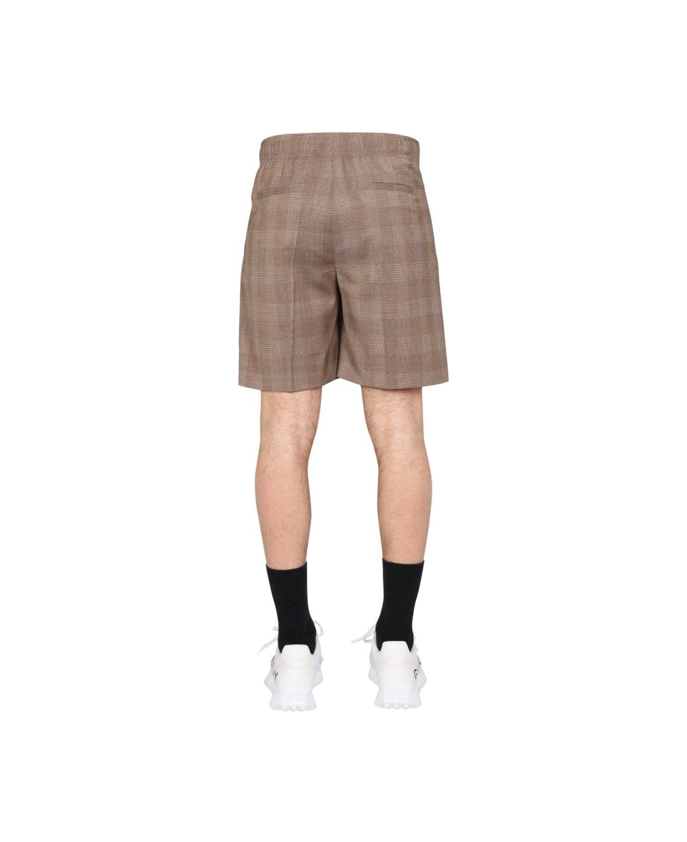 Givenchy Prince Of Wales Pattern Bermuda Shorts - BEIGE ショートパンツ