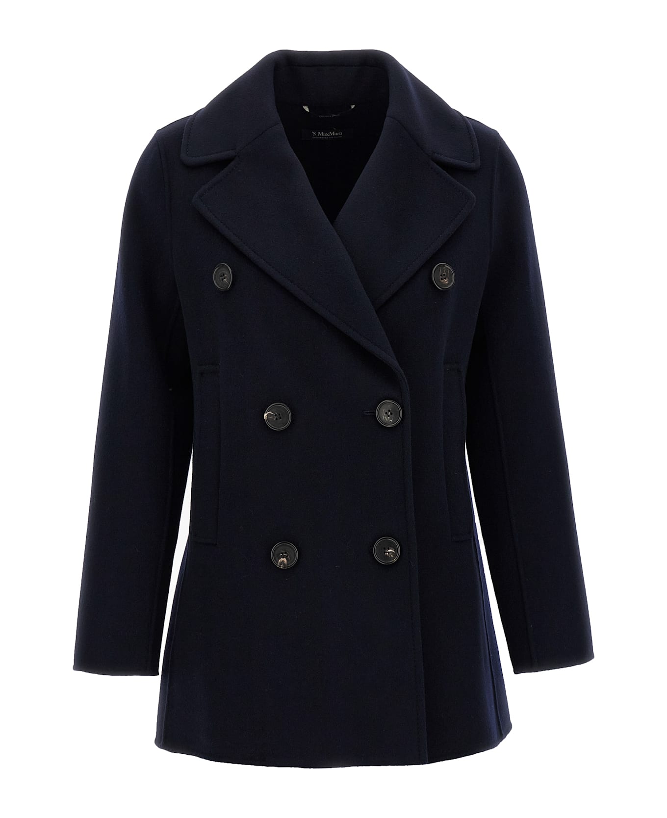 
S Max Mara 
caban
 Coat - Blue