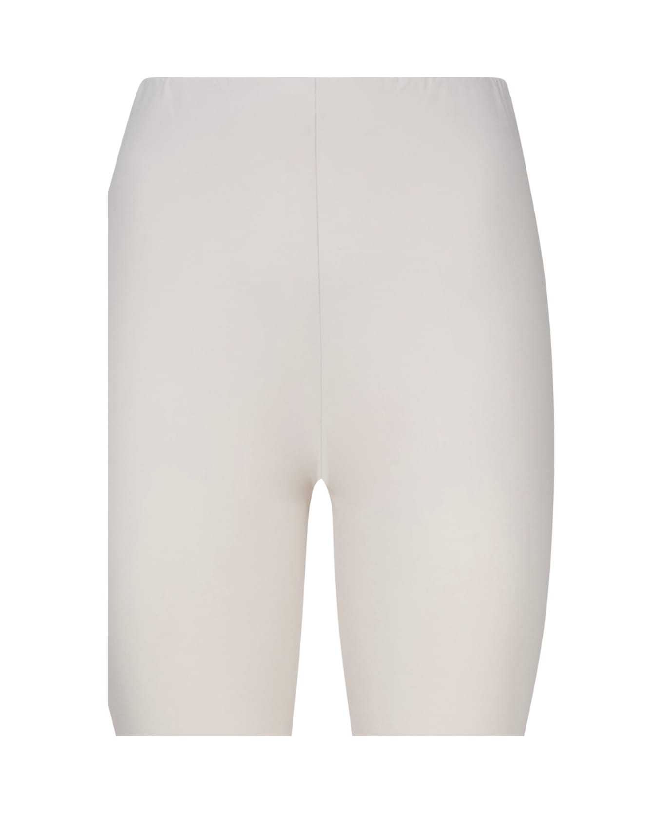 Mariuccia Milano Kids Flare Trousers In Cream Colour - White