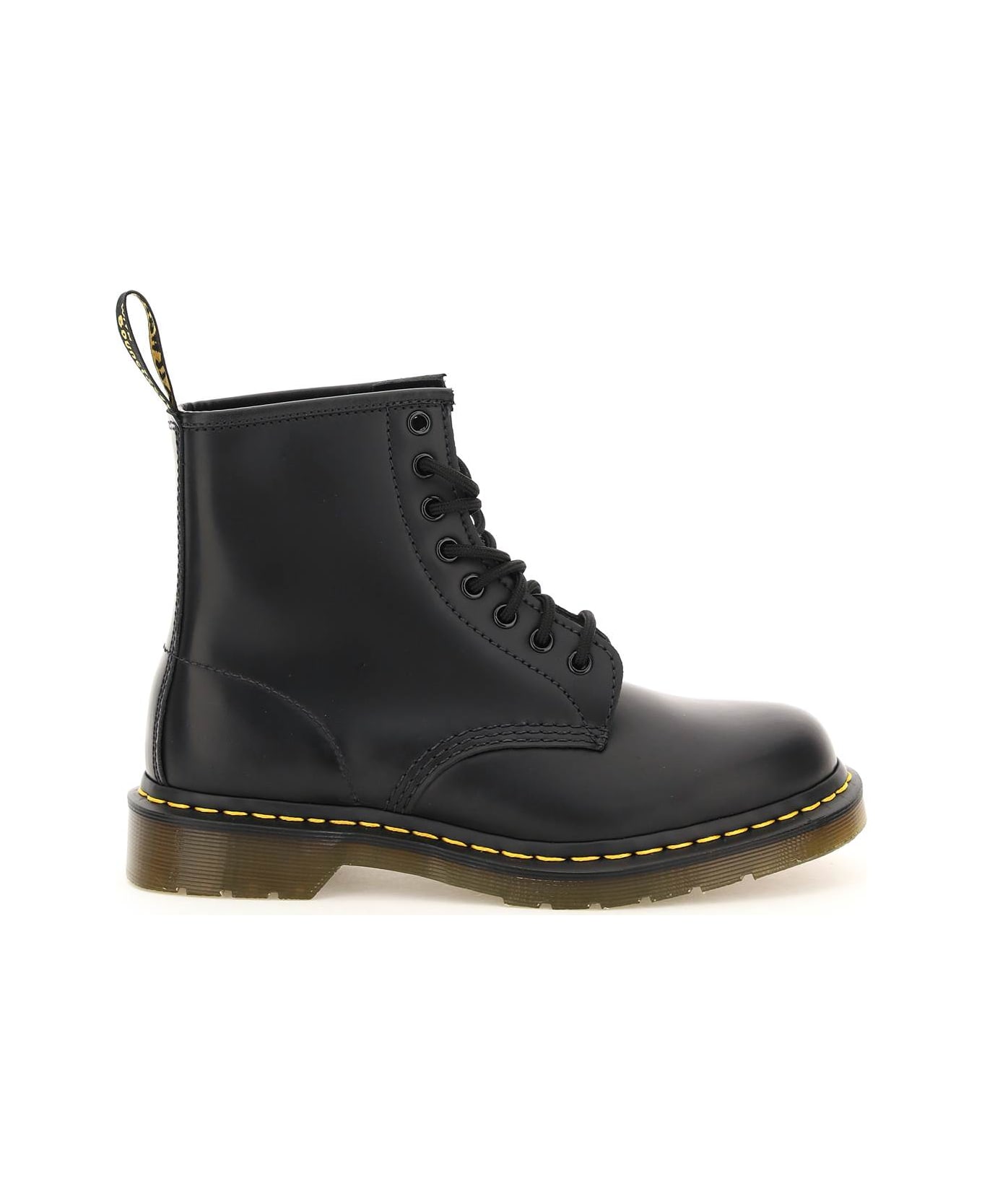 Dr. Martens 1460 Smooth Leather Combat Boots - Nero