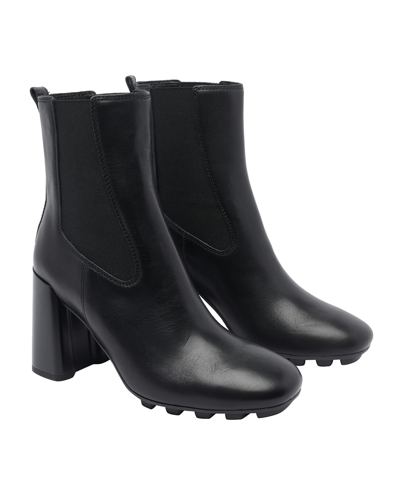 Hogan Pump Booties - Black