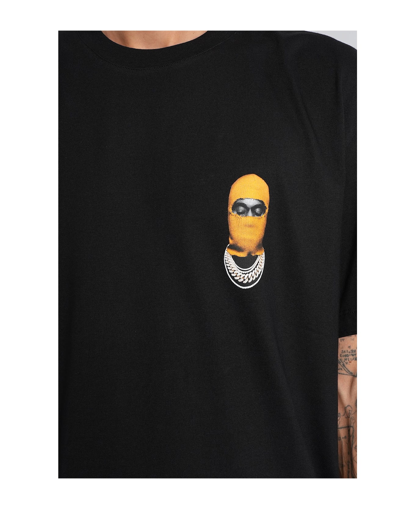 ih nom uh nit T-shirt In Black Cotton - black