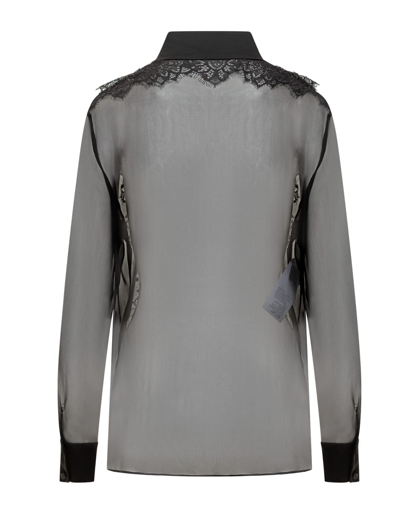 Alberta Ferretti Black Silk Shirt - NERO