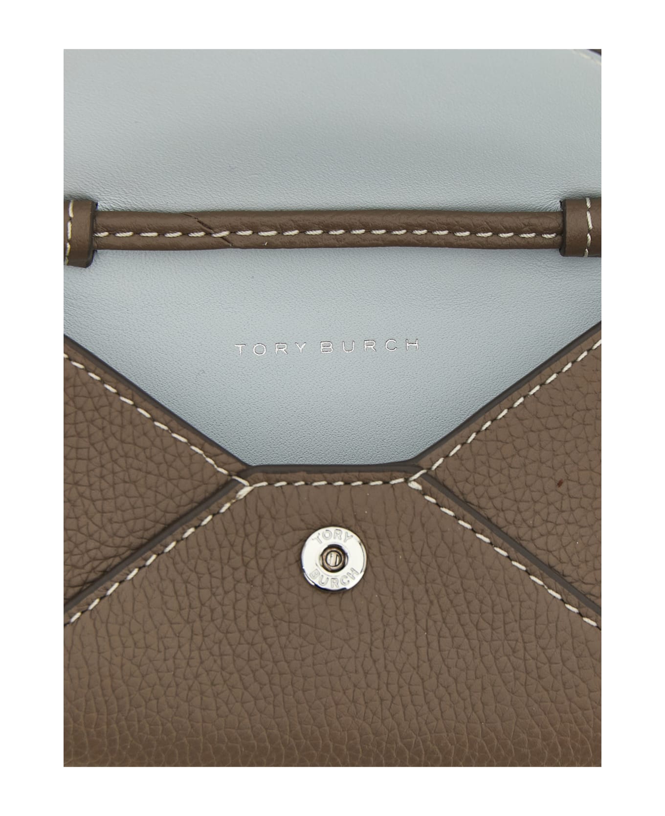 Tory Burch 'lanyard' Card Holder - Brown