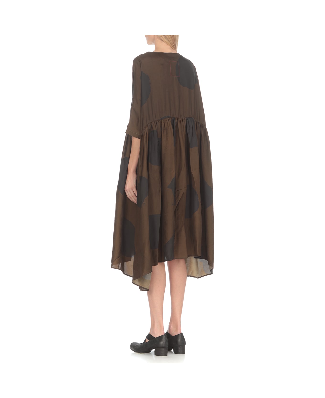Uma Wang Agnus Dress - Brown ワンピース＆ドレス