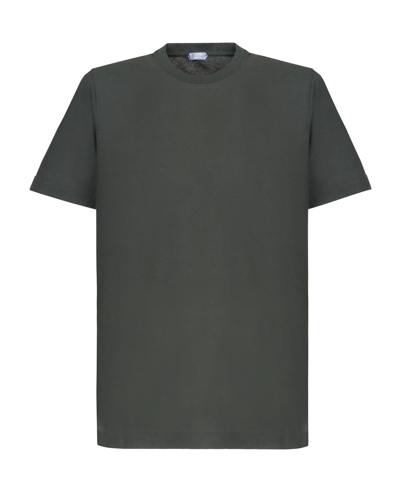 Zanone Tshirt Ice Cotton - Green Zanone