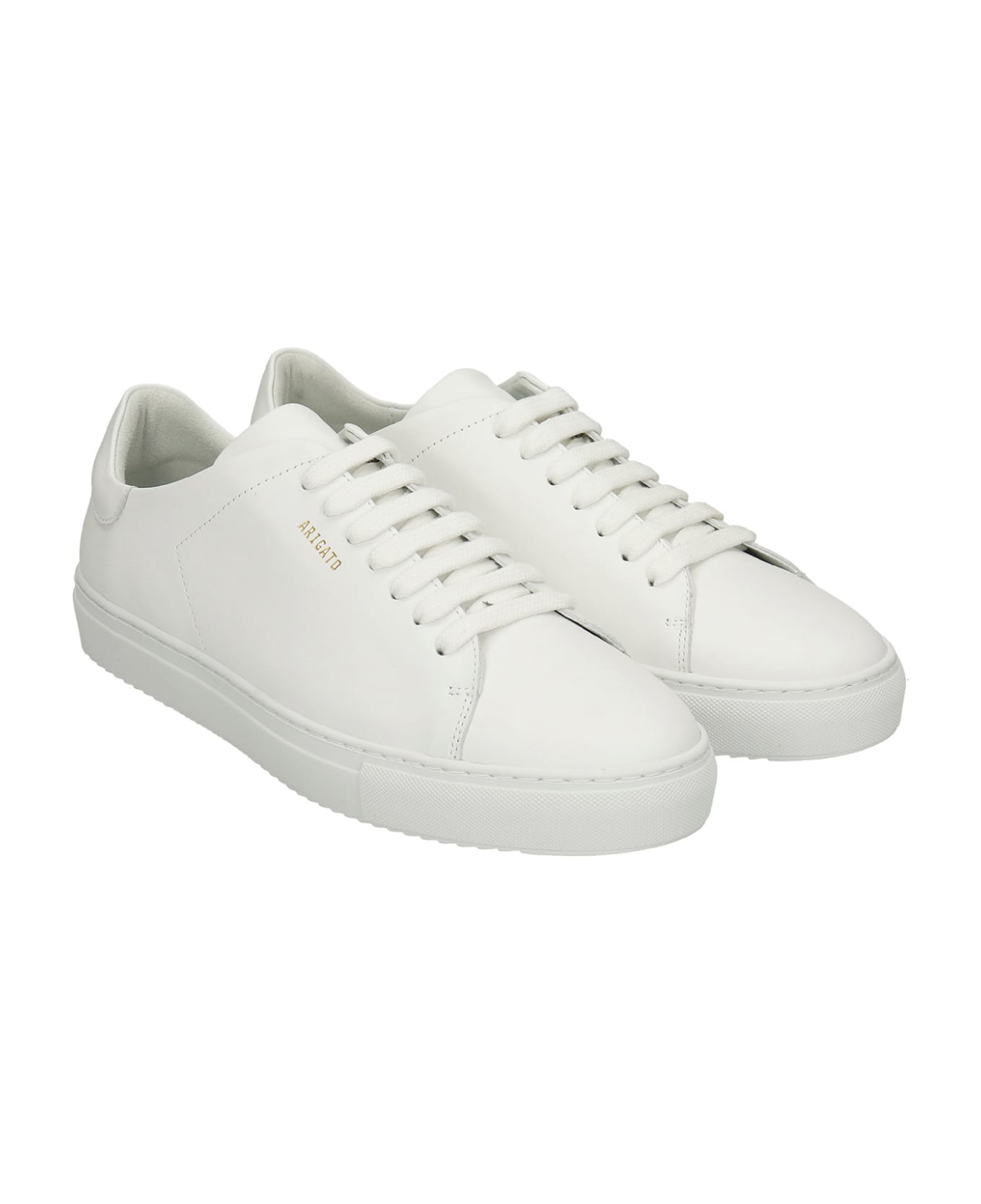 Axel Arigato Clean 90 Sneakers In White Leather - white