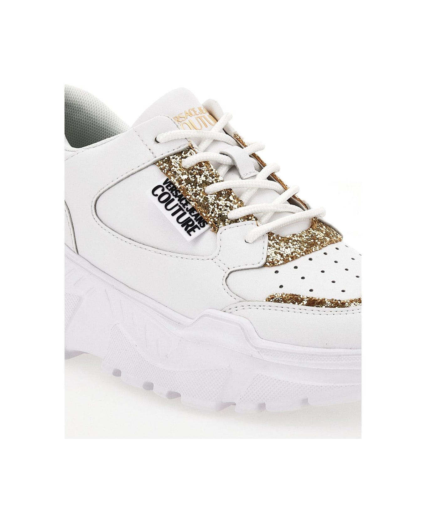 スニーカー VERSACE JEANS COUTURE Woman Sneakers White 77VA3SC2ZP308 G03 90_E74VA3SC2-
