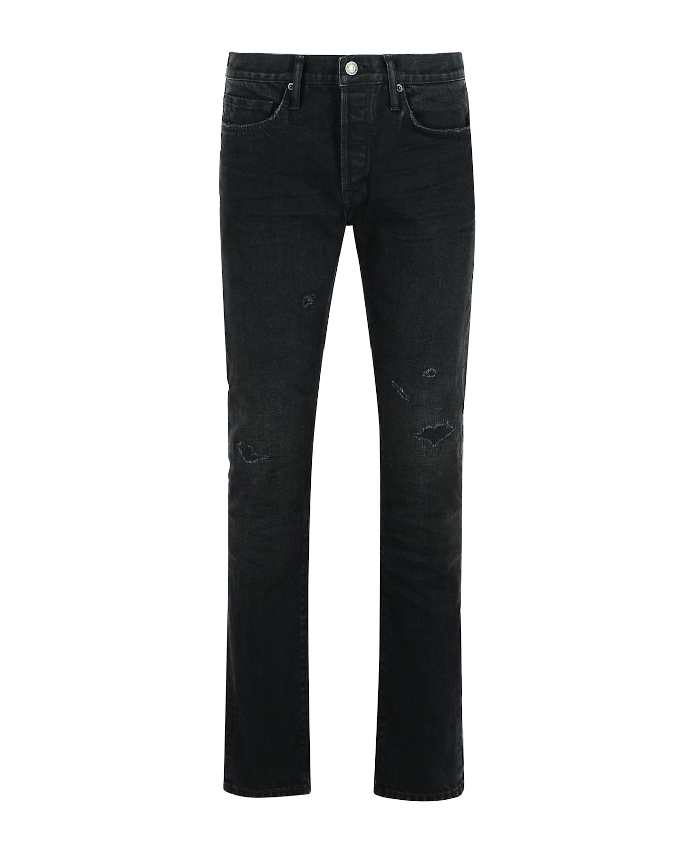 Tom Ford Black Denim Jeans - BLACK