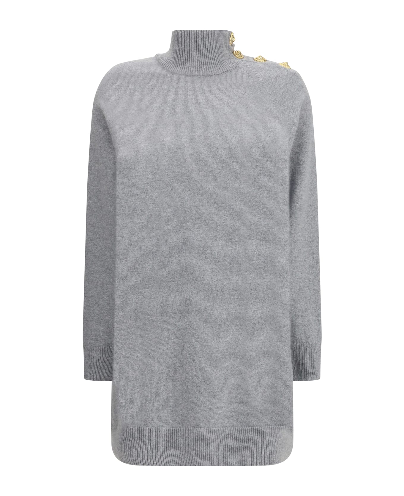 Balmain Short Cashmere Sweater Dress