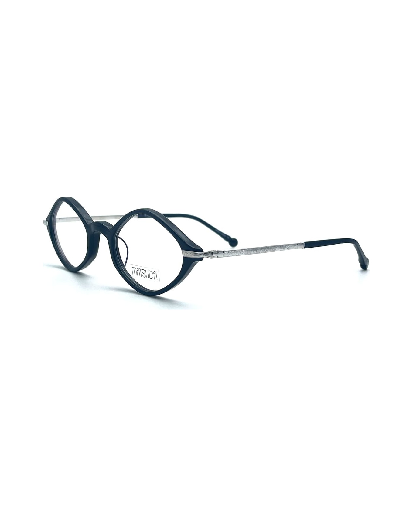 Matsuda M2066 - Black / Palladium White Rx Glasses - Black