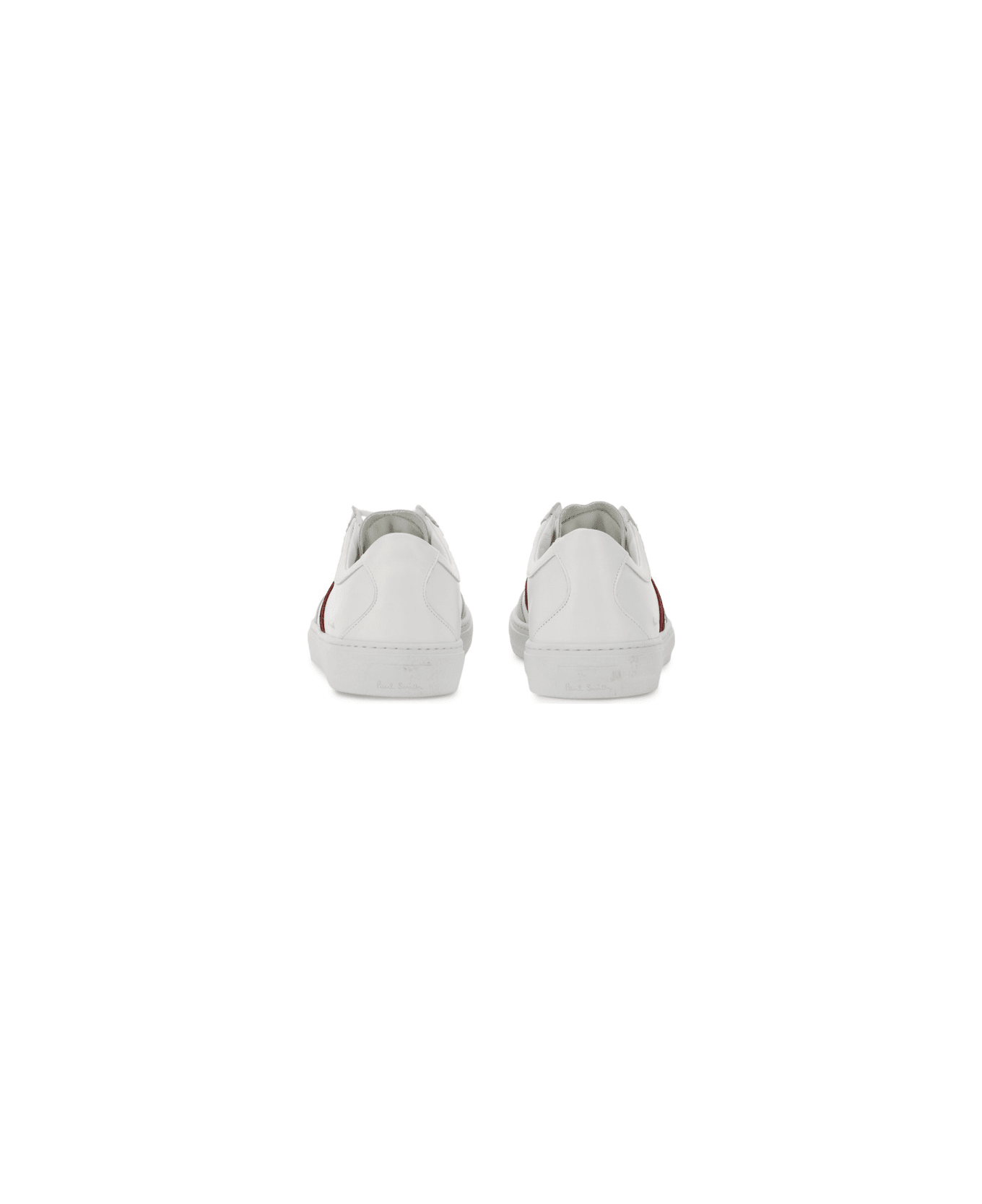 Paul Smith Sneaker With Logo - WHITE