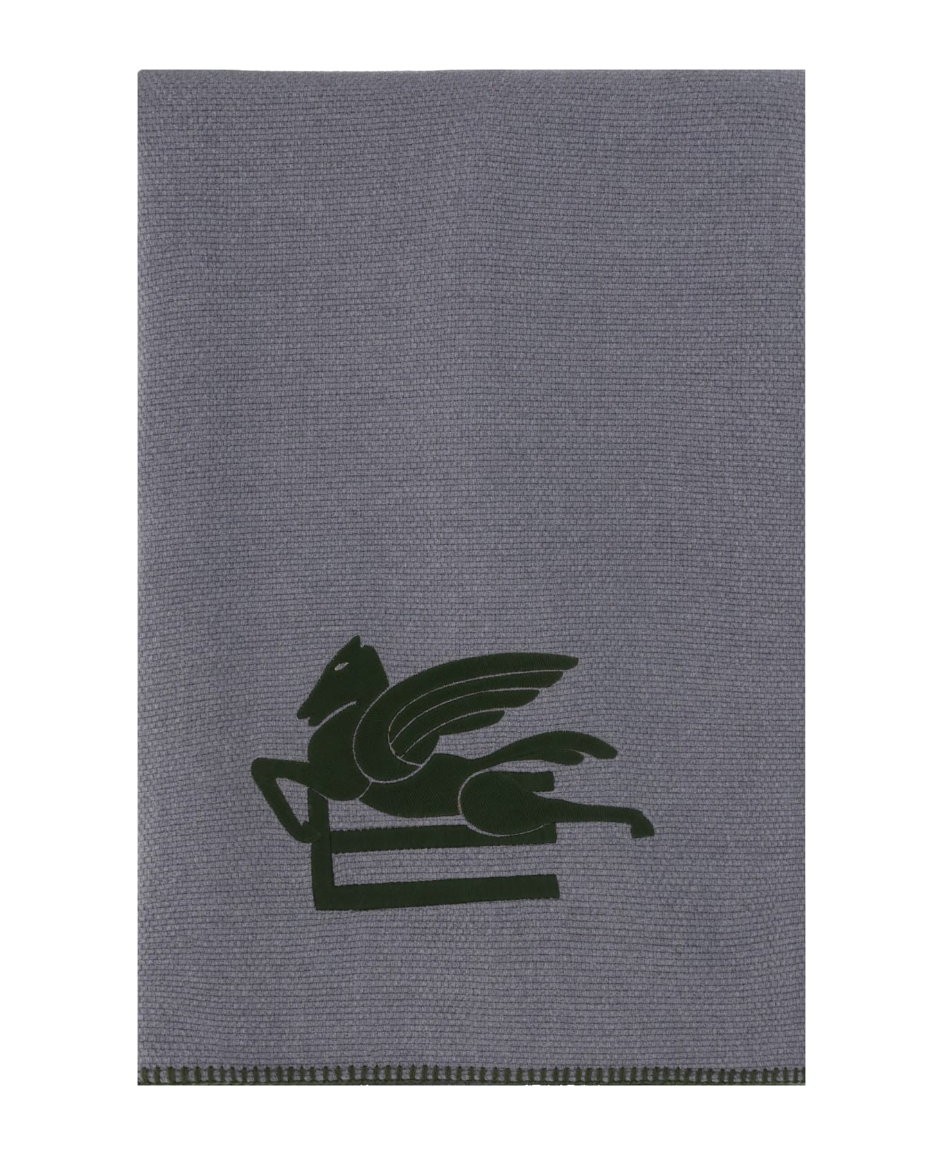Etro Plaid Blanket - Grey 寝具