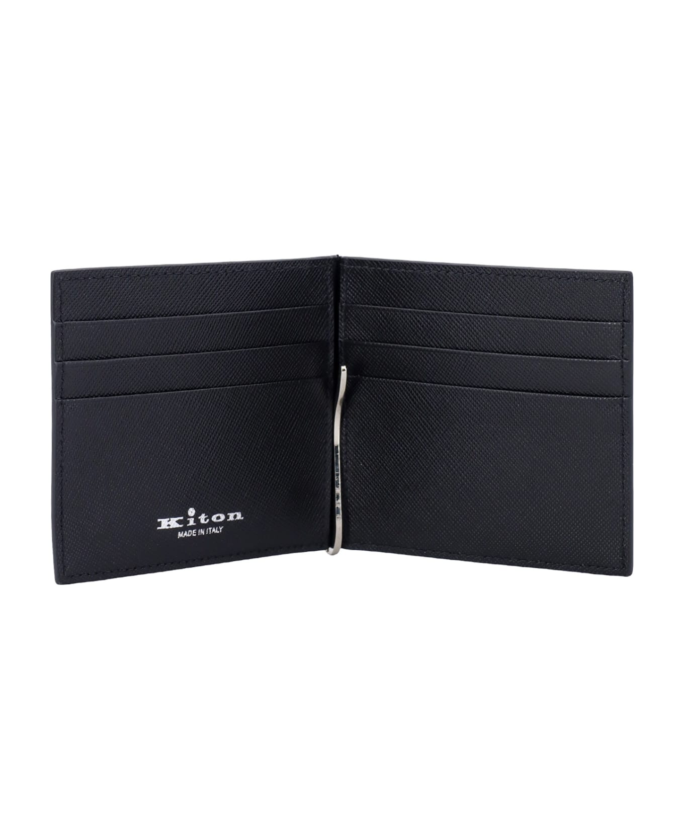 Kiton Card Holder - Black