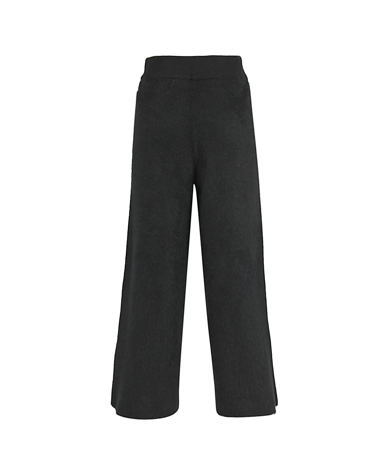 Majestic Filatures Knitted Trousers - Black