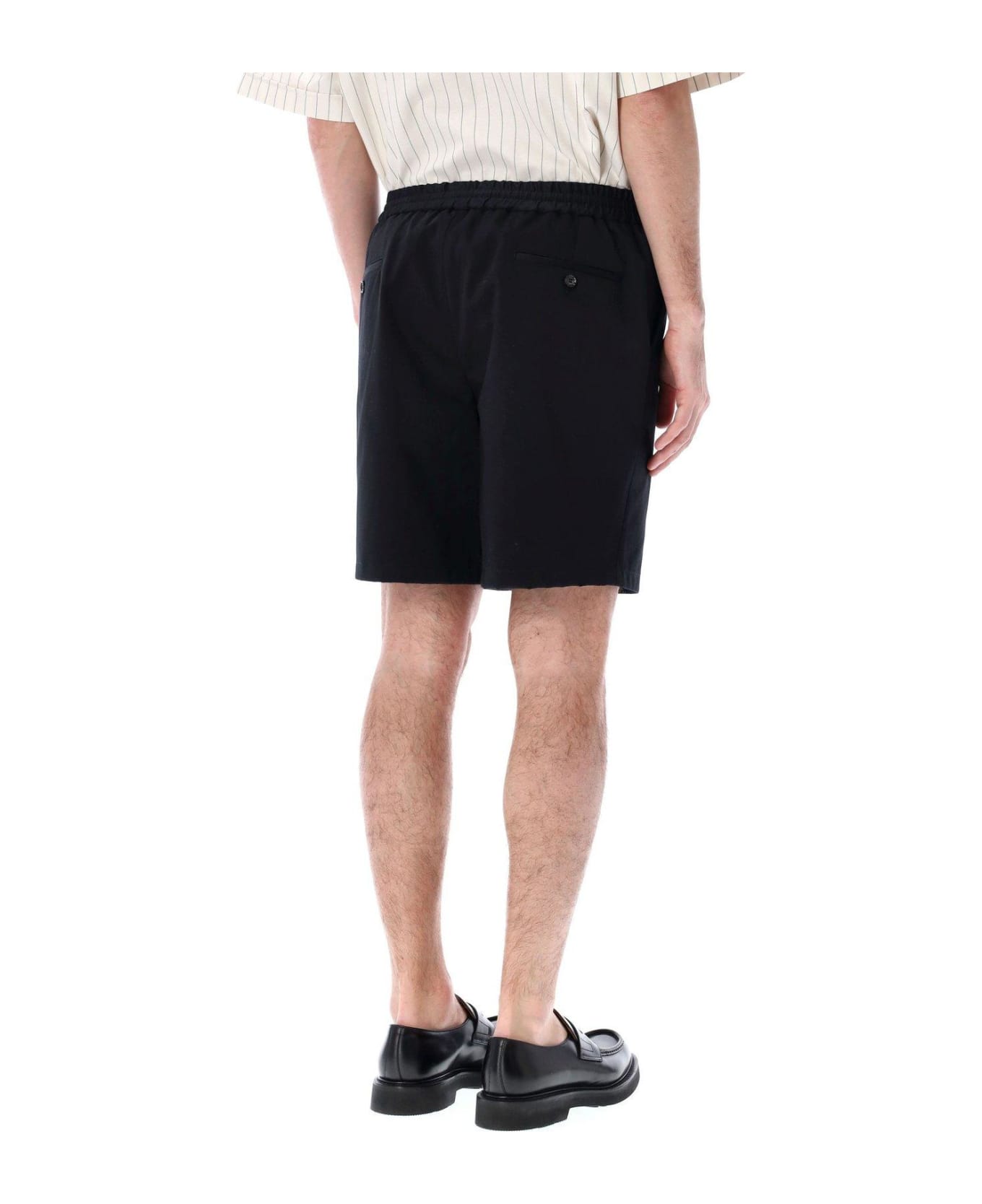 Ami Alexandre Mattiussi Paris Regular Fit Chino Shorts - Black