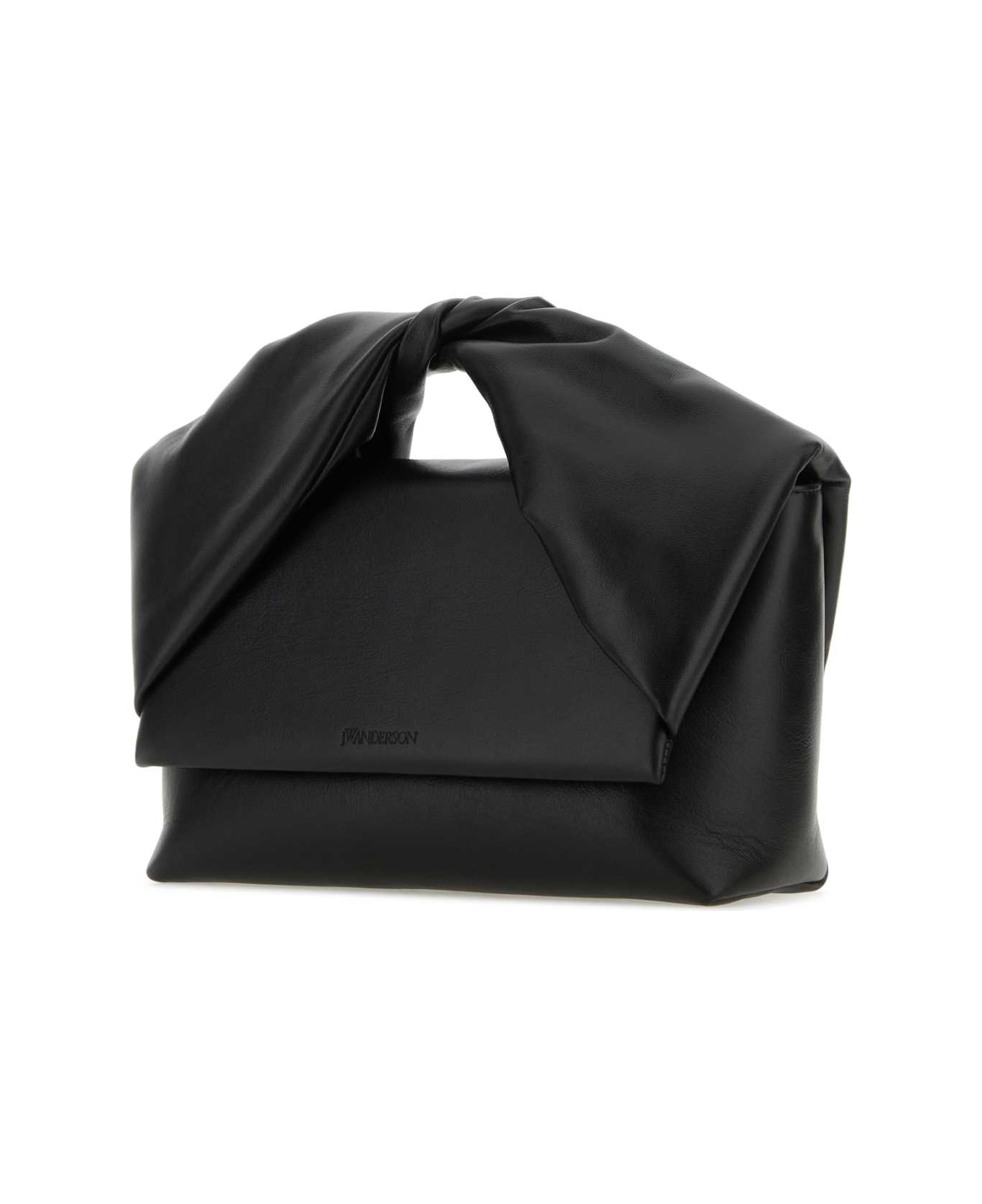 J.W. Anderson Black Nappa Leather Twister Handbag - Black