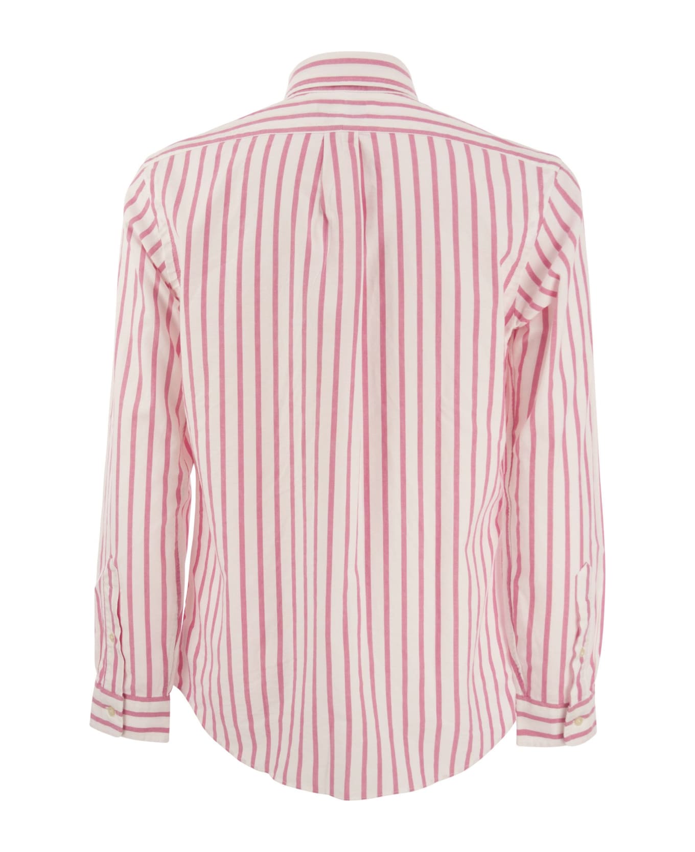Polo Ralph Lauren Button-down Striped Shirt - Pink