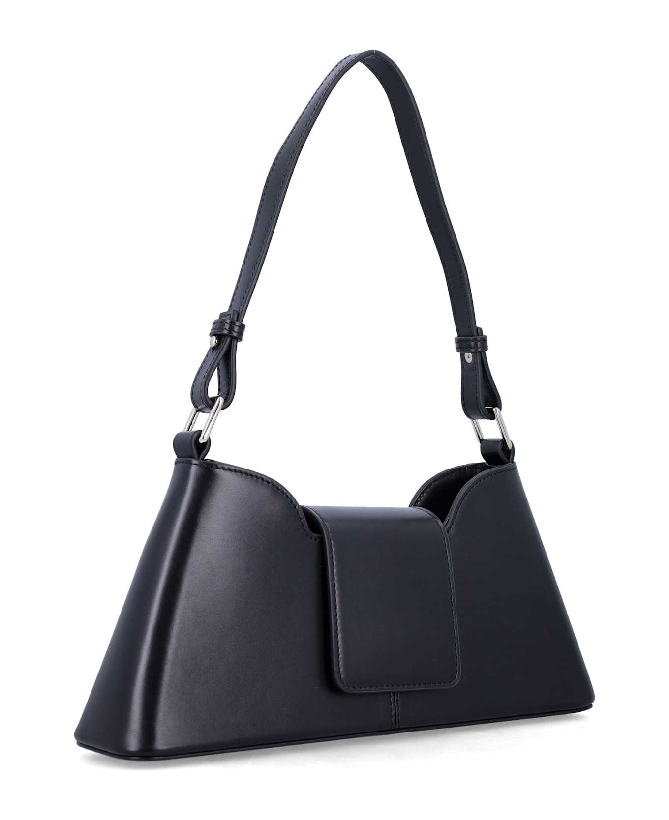 Justine Clenquet Marla Leather Bag - BLACK