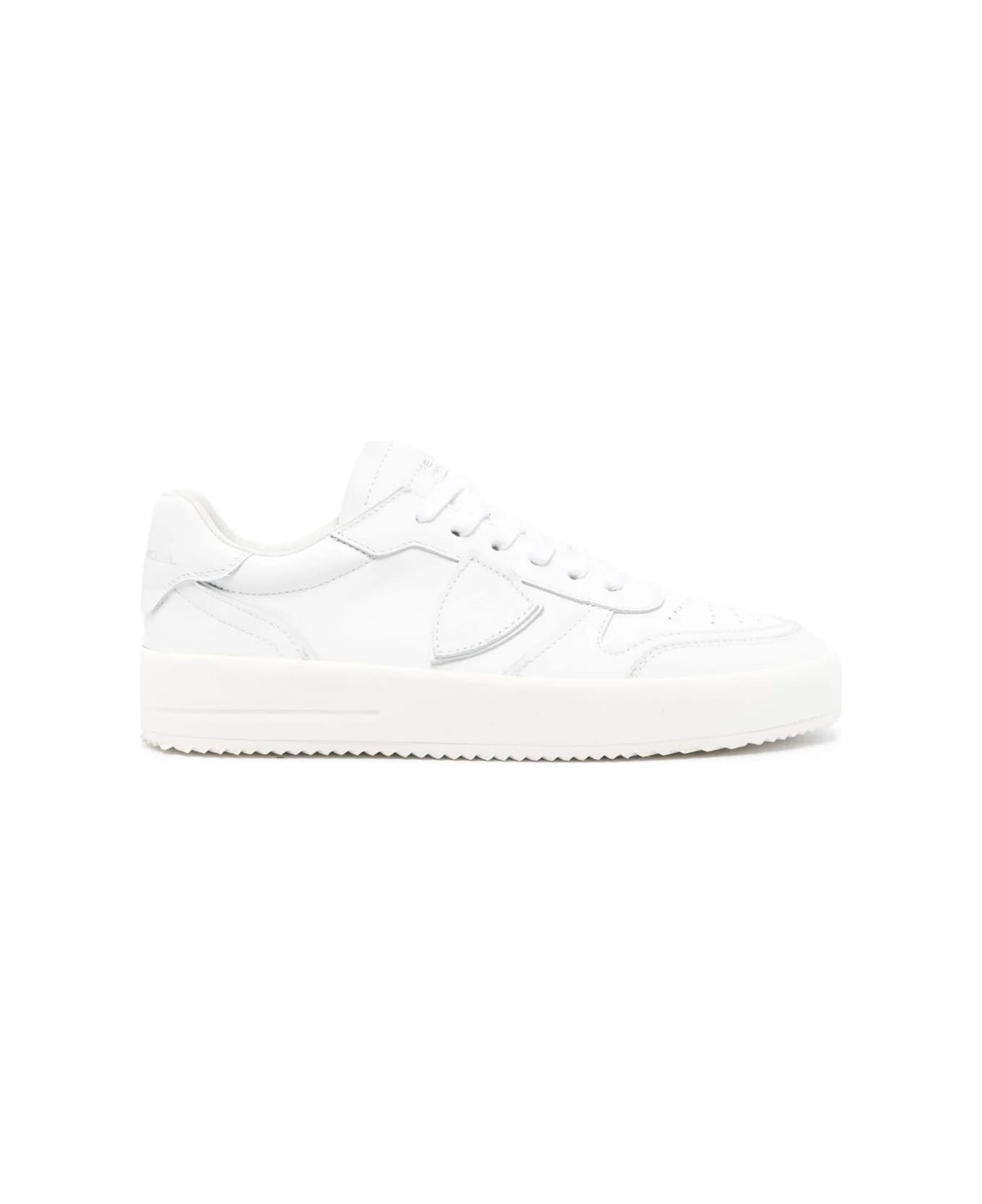 Philippe Model Nice Low Sneakers - White - White