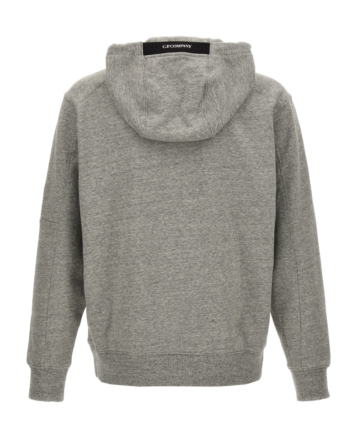 C.P. Company 
diagonal Raised
 Hoodie - Grey