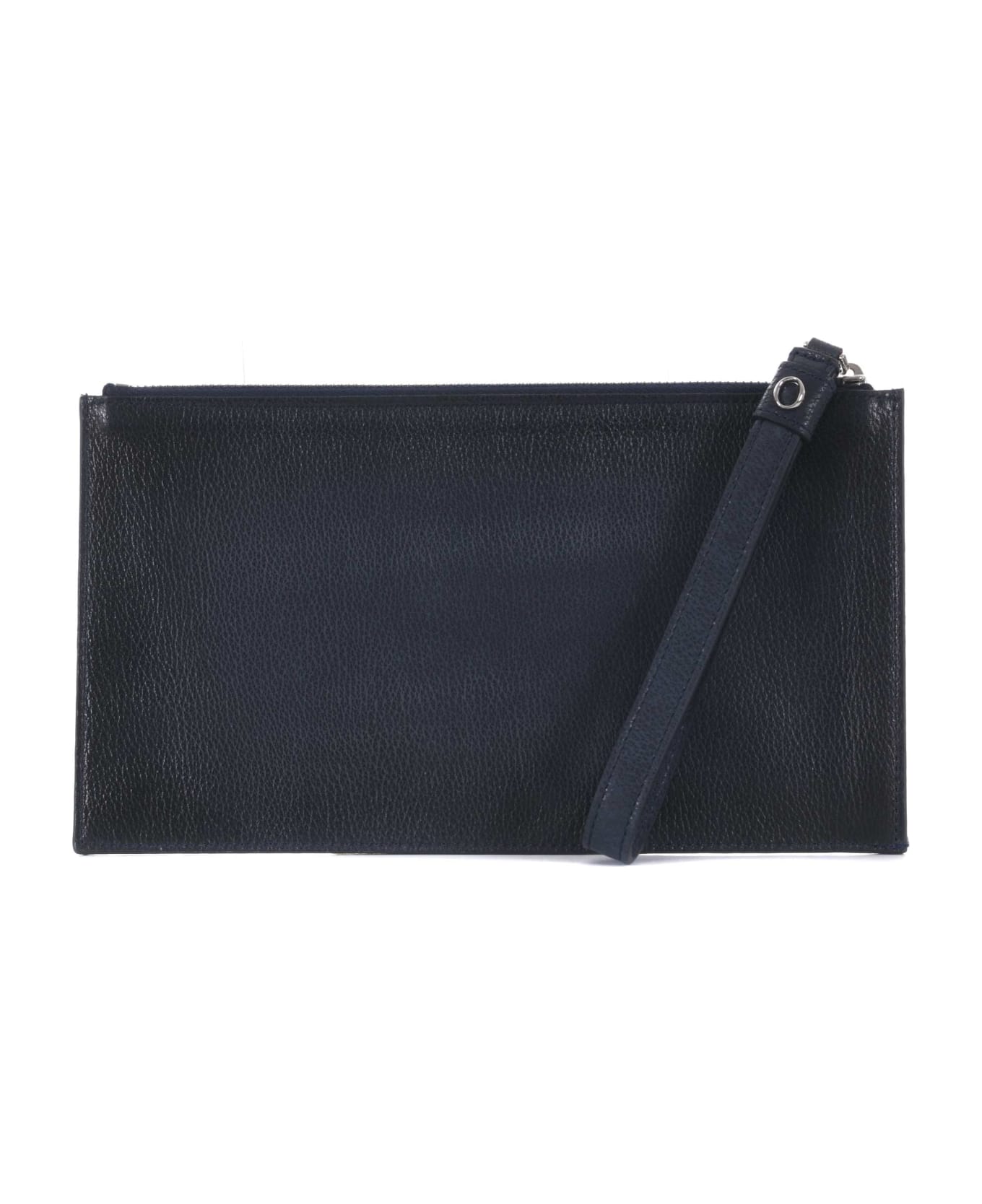 Orciani Clutch Bag - Blu scuro トラベルバッグ
