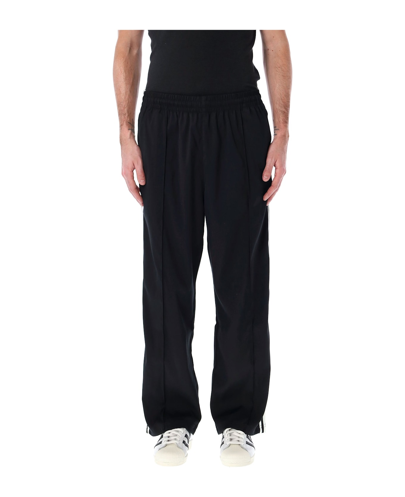 Adidas Originals Track Pants With Logo - BLACK