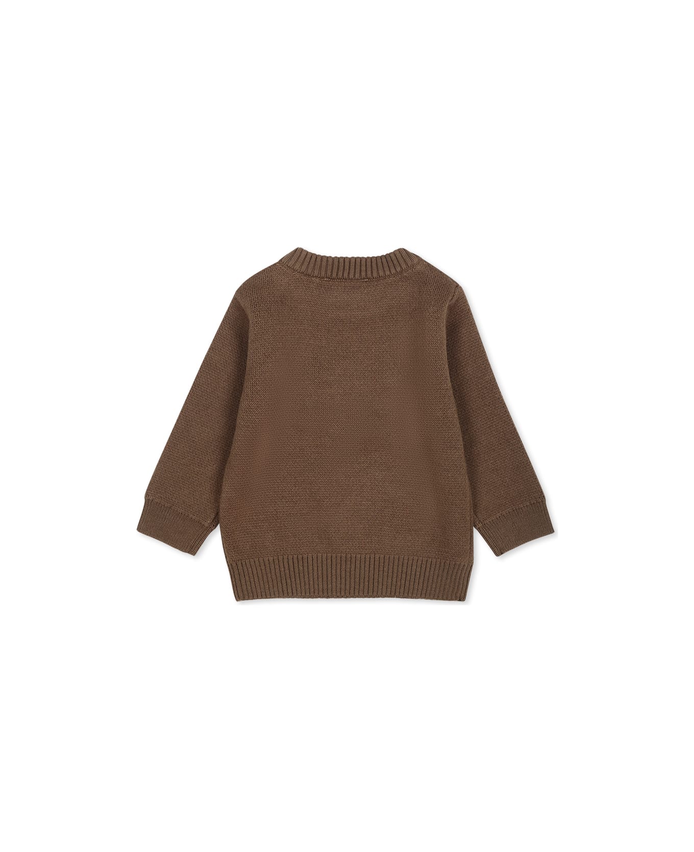 Timberland Green Sweater For Baby Boy With Logo - Green