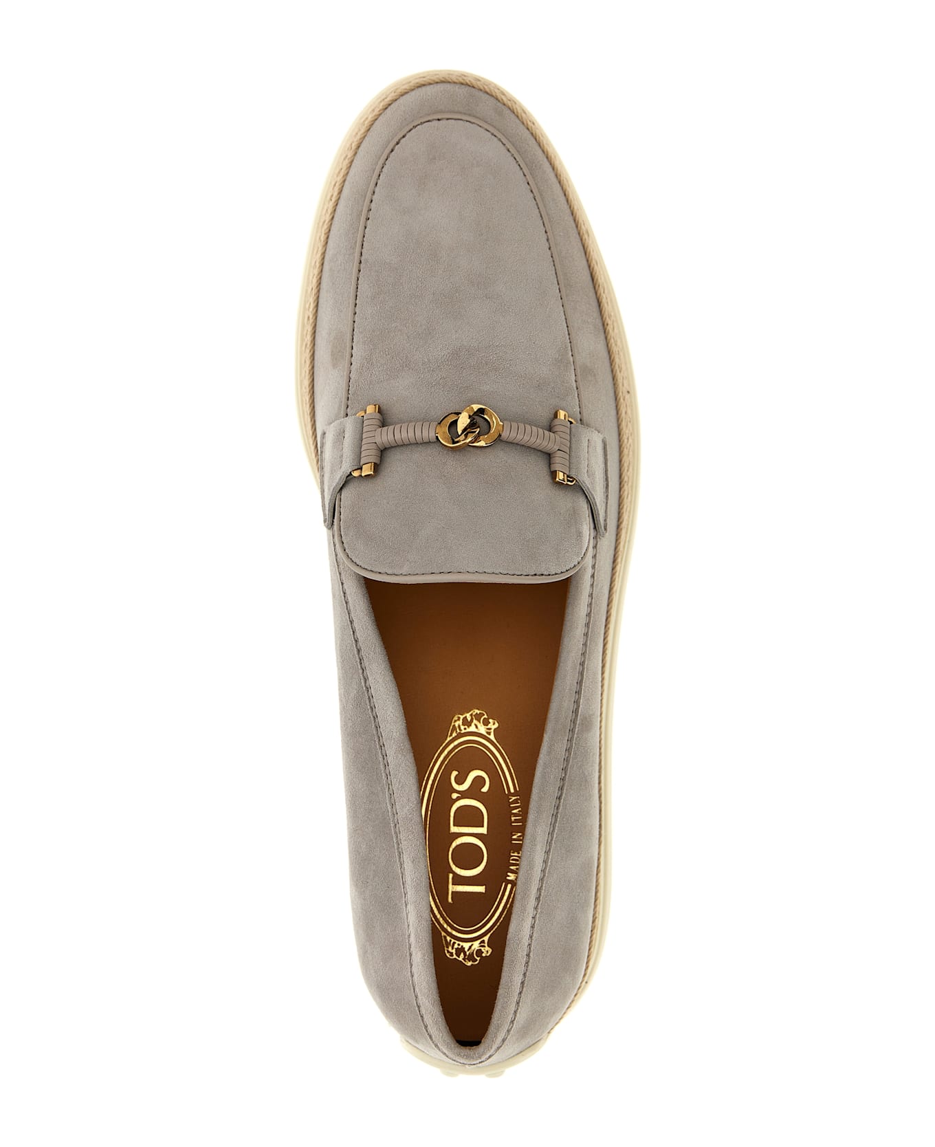 Tod's Suede Loafers - Gray