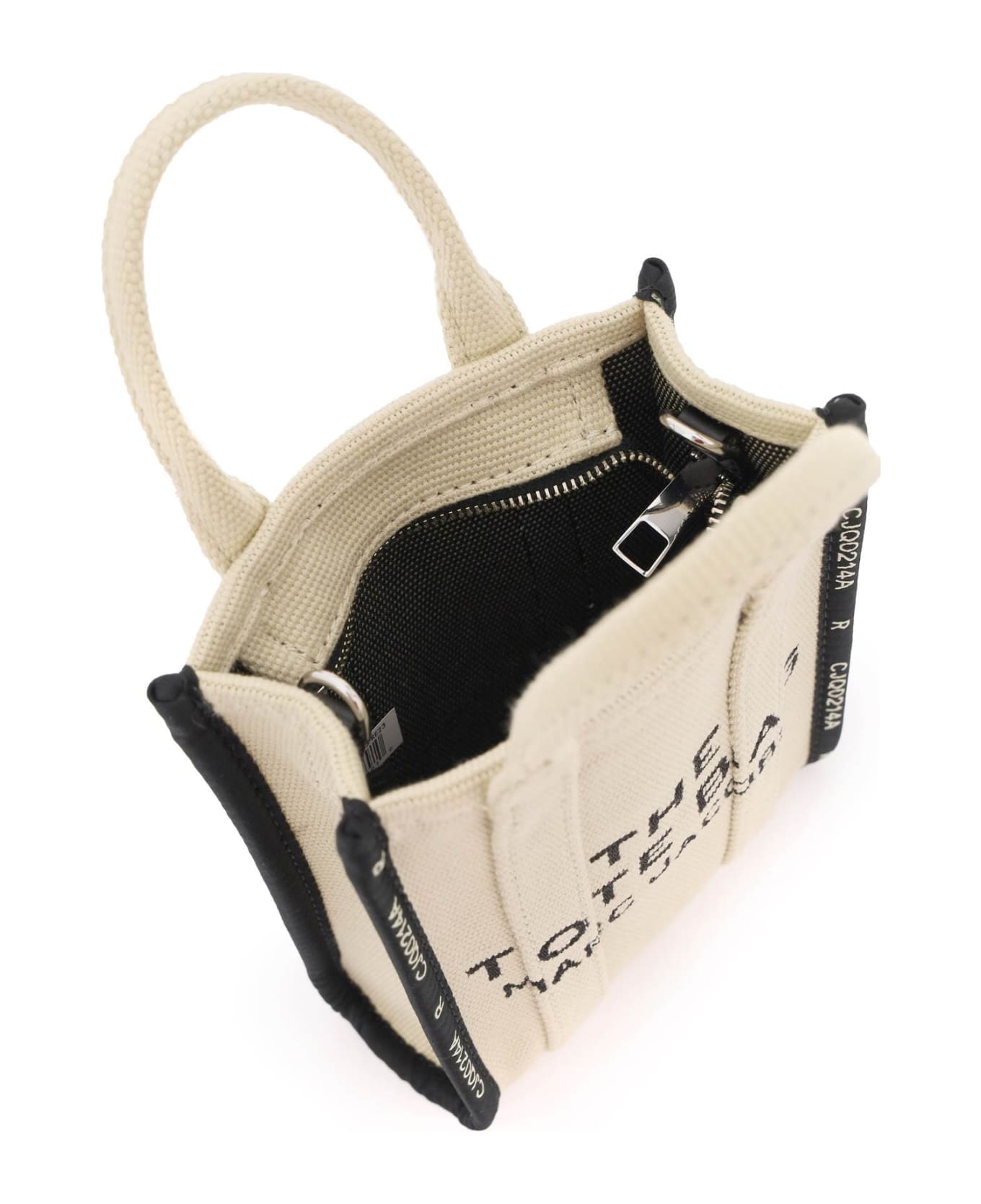 Marc Jacobs The Jacquard Mini Tote Bag - Beige