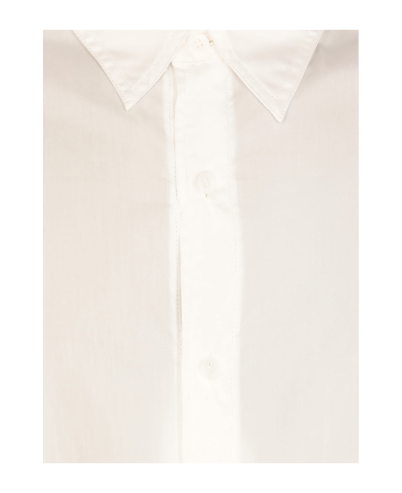 Yohji Yamamoto Cotton Shirt - White