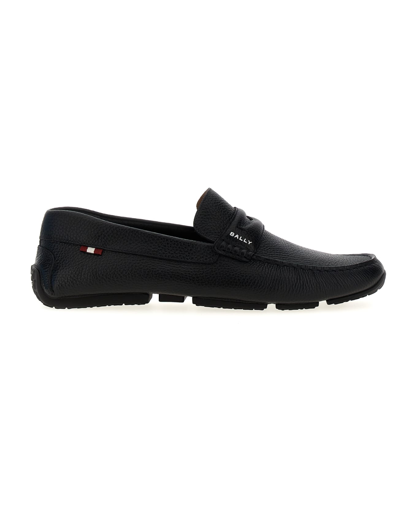 Bally Palvenu Loafers - BLACK