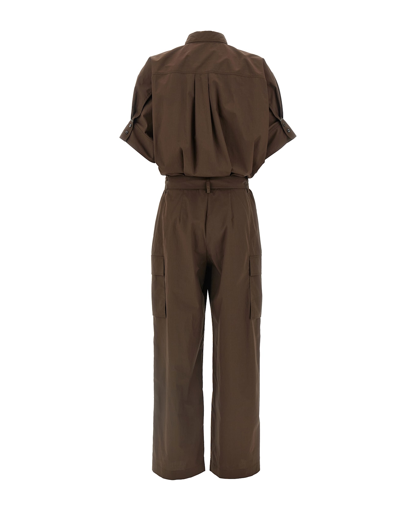 Brunello Cucinelli 
monile
 Sleeve Suit - Brown