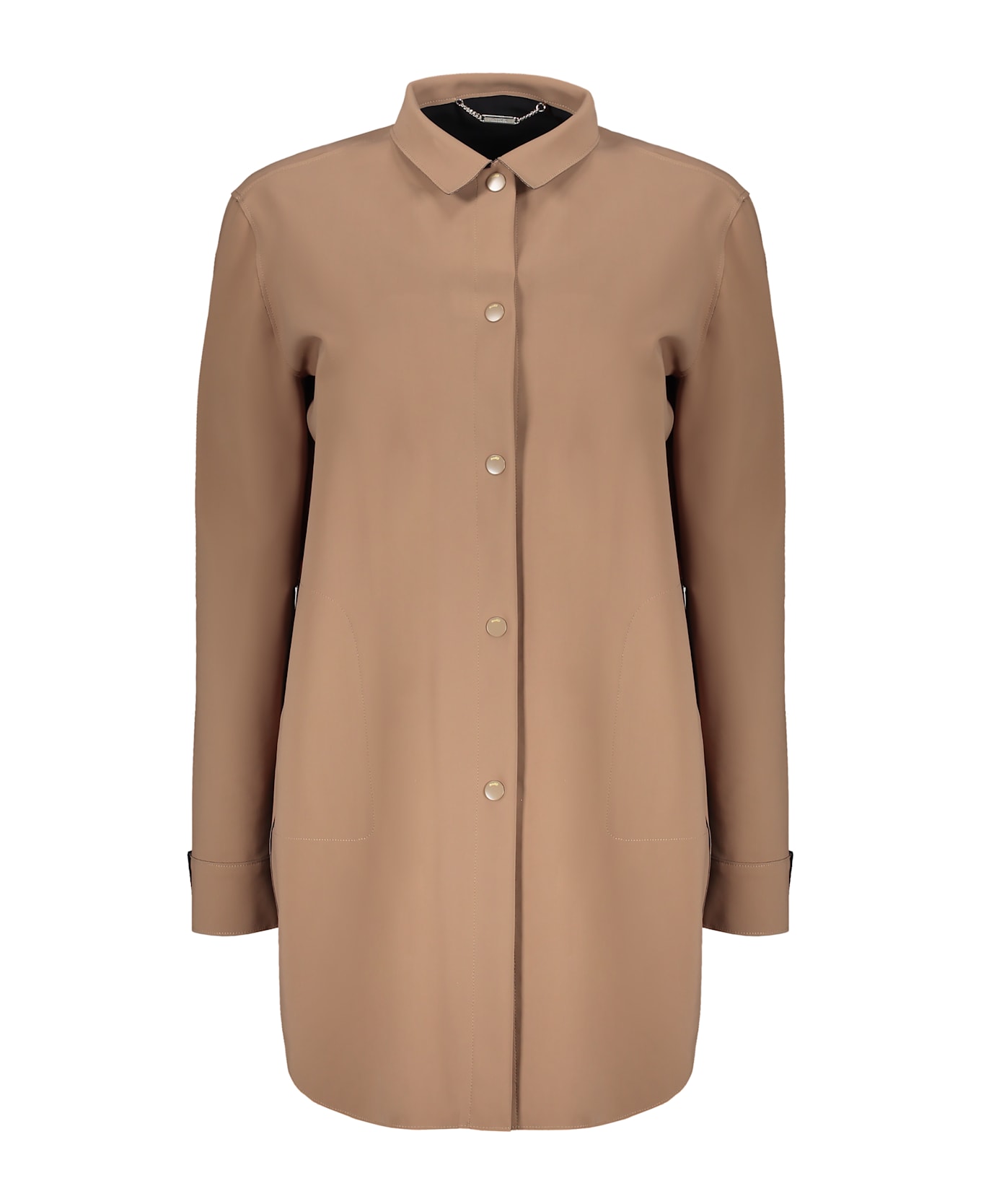 Moorer Vanda Techno Fabric Jacket - turtledove