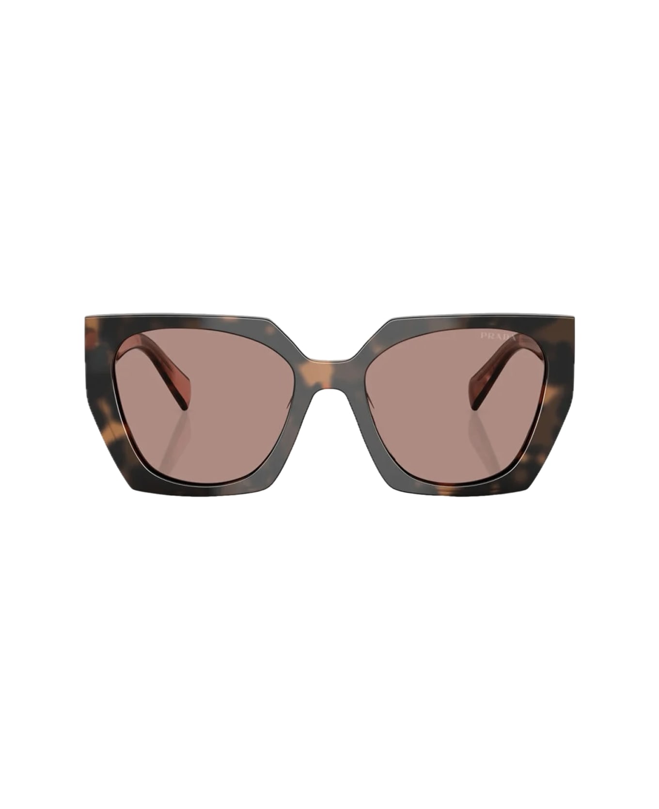 Prada Eyewear Prada Pr15ws 23a60b Malva Tartarugato Sunglasses - Marrone